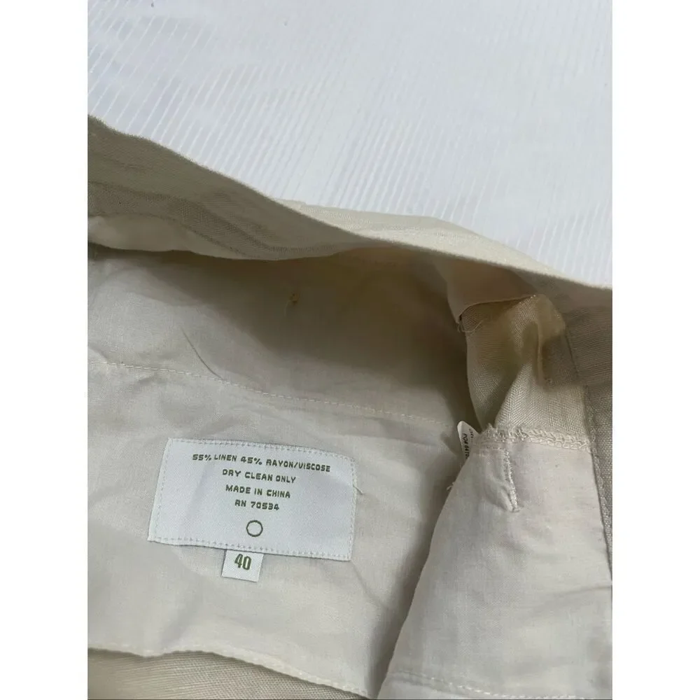 Orvis Men’s Vintage Linen Pants Size 40